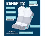 Performance Sock - Quarter Crew - Medium Gallery1