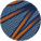Navy/Orange Mesh
