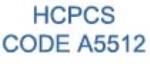 HCPCS Code A5512-Upload Product Hightlight Image